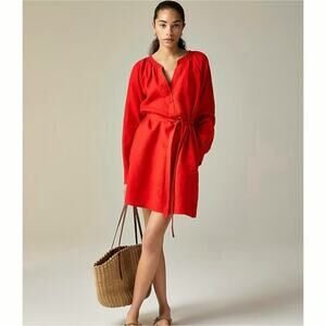 NWT J Crew Cabana Mini Dress Sz Large $148 MSRP